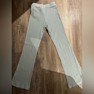 Aritzia Wilfred Free Waffle Knit Flare Pant